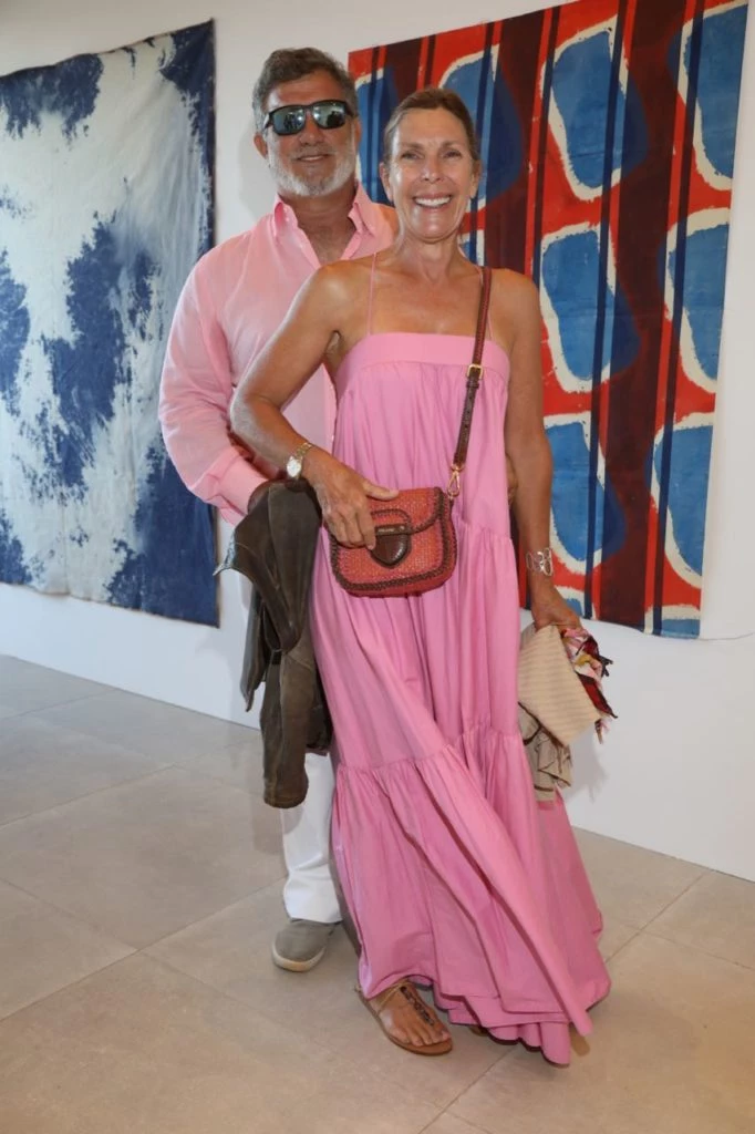 Gianfranco y Elianne Macri en la novena edición de la feria internacional Este Arte