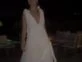 Valeria Mazza lució un vestido blanco en la noche de Punta del Este. Foto: Instagram.