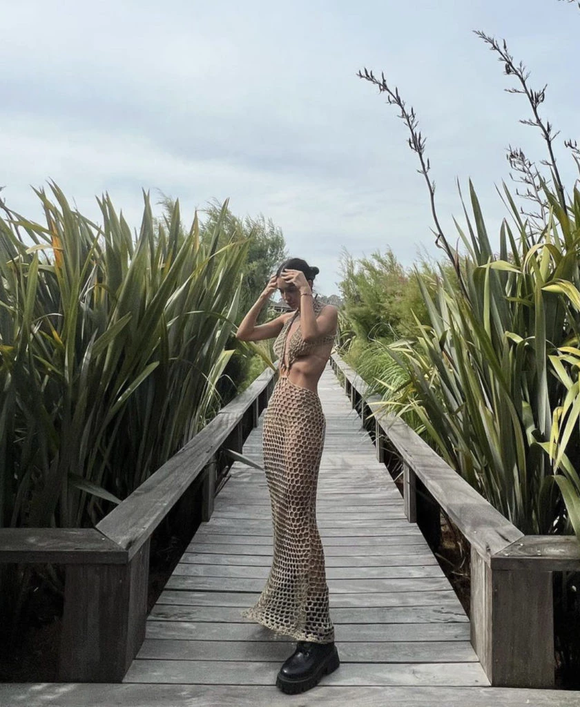 El sensual look que llevó Zaira Nara en Punta del Este. Foto: Instagram.
