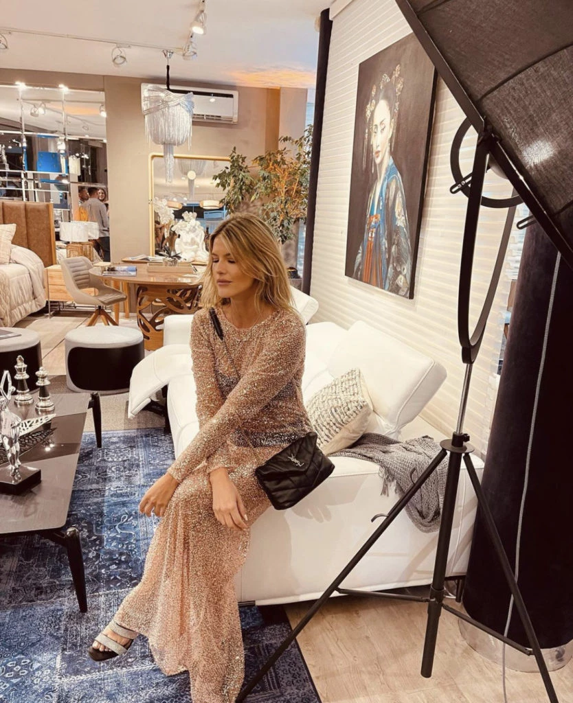 Mery del Cerro y su look shinny