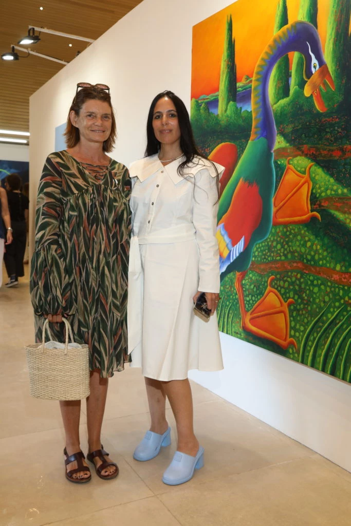 Isabel Firmin Didot y Lucila Sperber en la novena edición de la feria internacional Este Arte