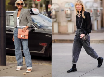 Jeans con el ruedo doblado destacada