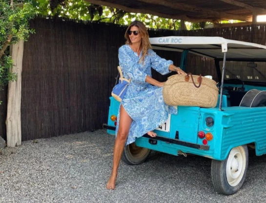 Así es el look monocromático que usó Juliana Awada para cabalgar por la Patagonia