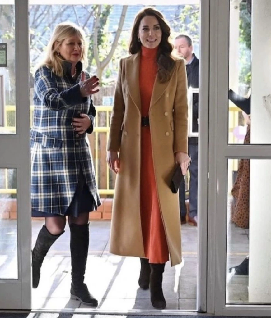 Kate Middleton llevó un diseño de Gabriela Hearst. Foto: Instagram.