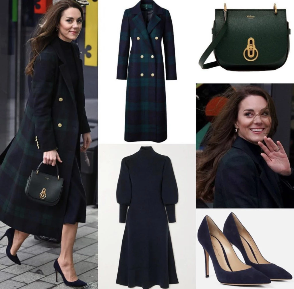Kate Middleton reapareció con un look muy trendy. Foto: Instagram.