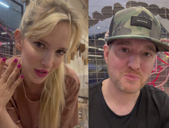 El blooper de Luisana Lopilato tras la función de "Casados con hijos"