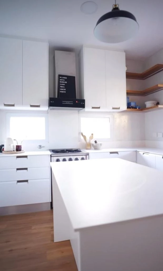 La deco total white de la cocina de Sofía Pachano