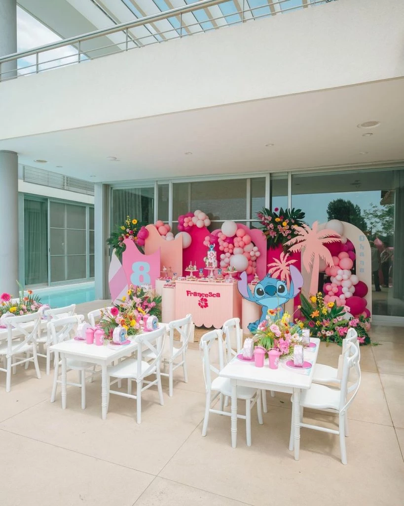 La soñada ambientación del cumpleaños de Francesca, la hija de Wanda Nara y Mauro Icardi