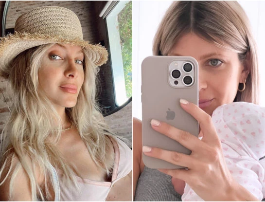 La tierna foto de Vita, la hija de Cande Ruggeri, a una semana de su nacimiento