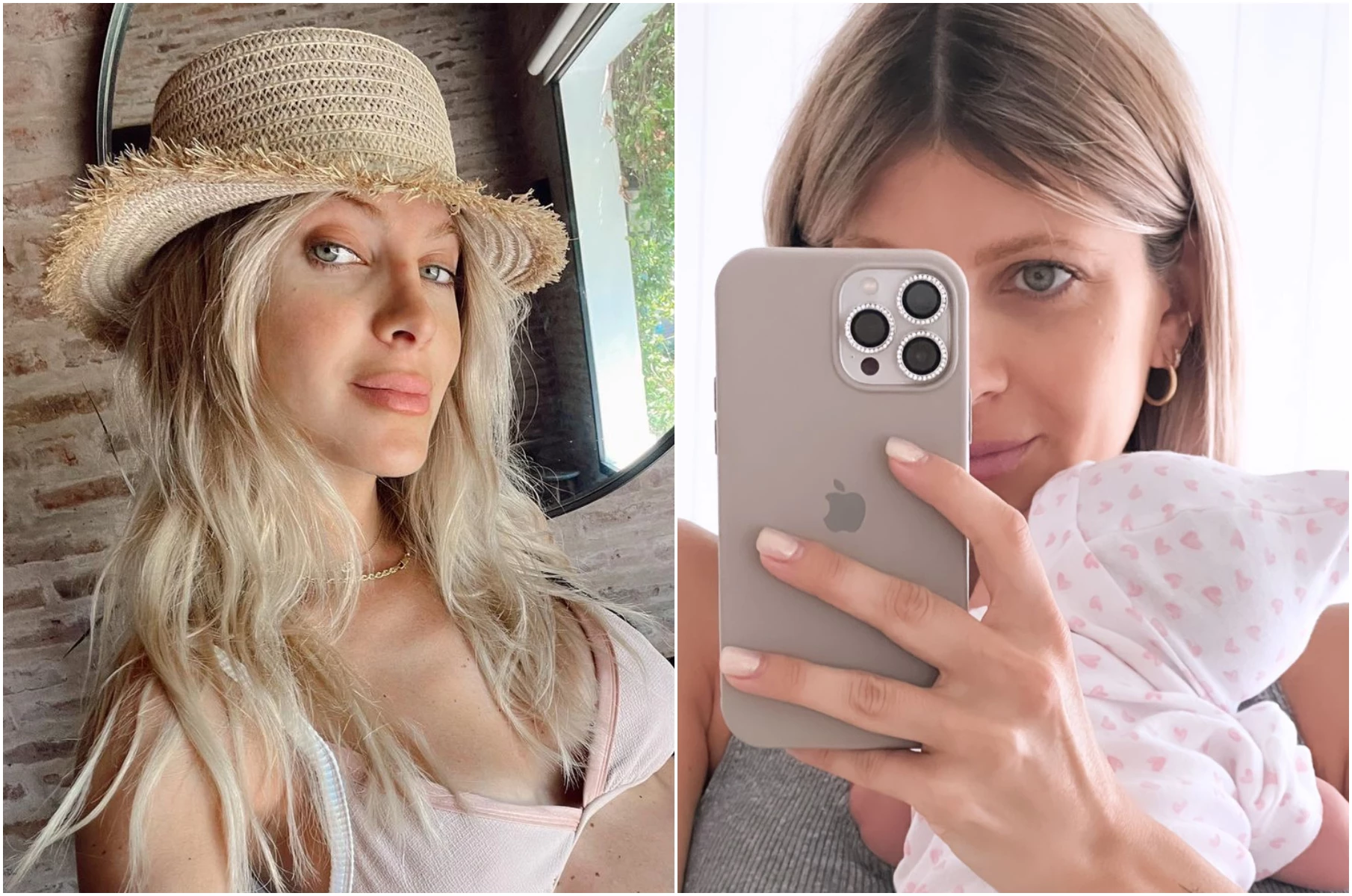 La tierna foto de Vita, la hija de Cande Ruggeri, a una semana de su nacimiento