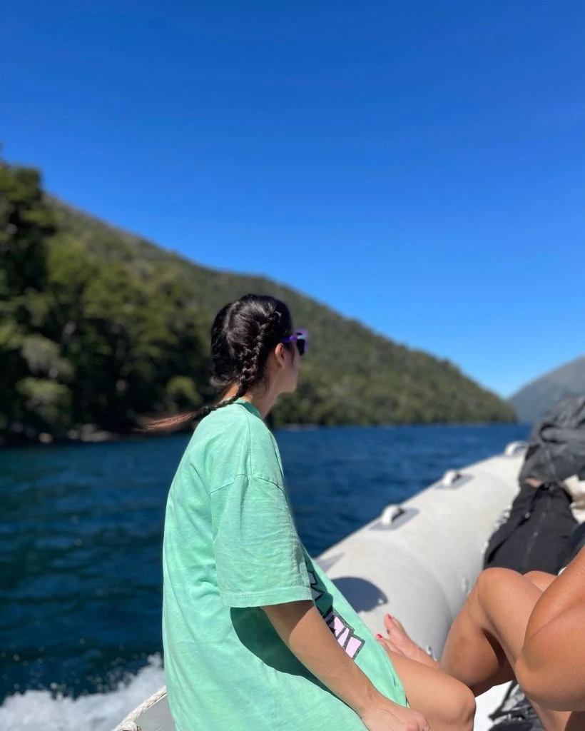 Las vacaciones de Gime Accardi y Nico Vázquez en el Sur