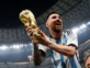 Leo Messi campeon del mundo con la copa