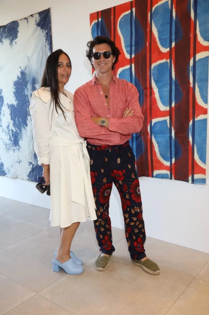 Lucila Sperber y Facundo Garayalde en la novena edición de la feria internacional Este Arte