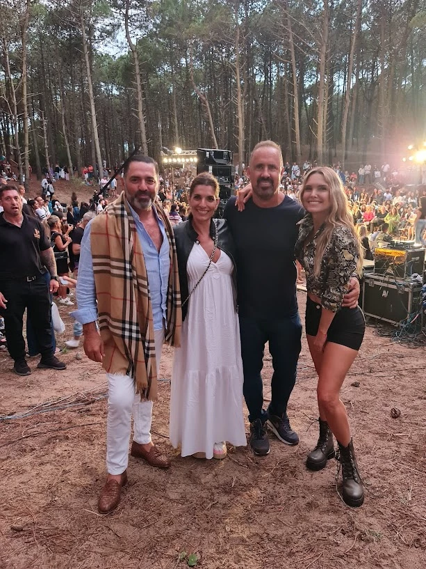 Mariano Iudica, Romina Propato, Charly Ronco y Sofia Zamolo