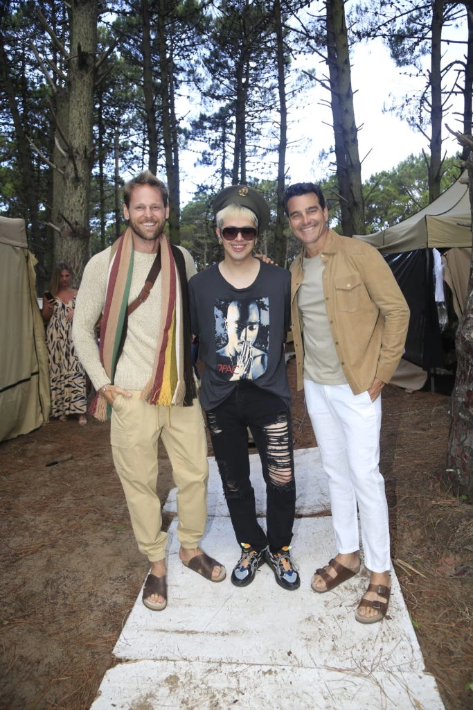 Mario Guersi, Santiago Artemis y Hernan Drago