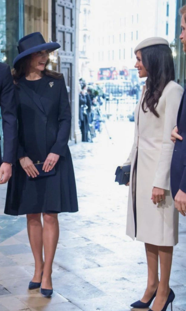 Meghan Markle y Kate Middleton. Foto: Pinterest.