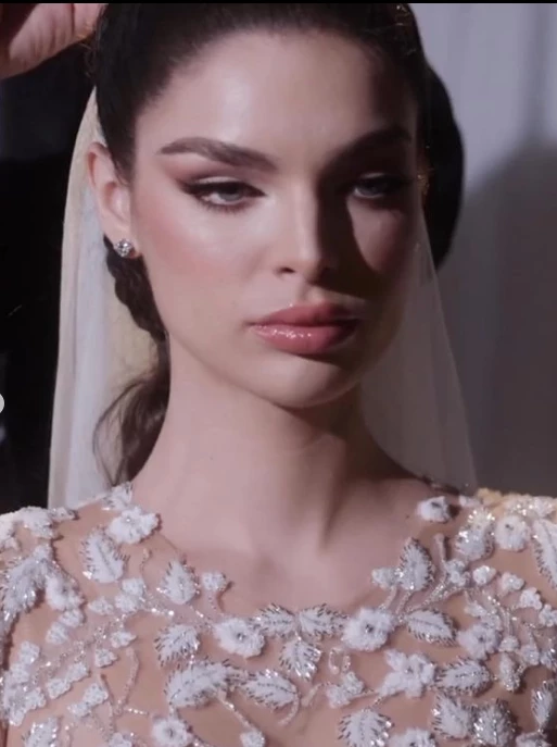 Vestido de novia de Nadia Ferreira