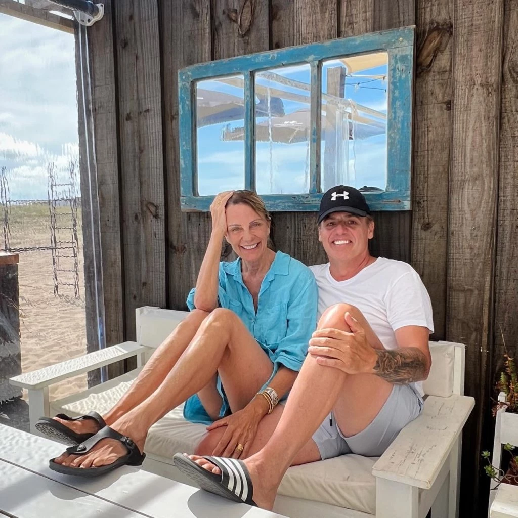 Nequi galotti y su novio en Punat del este