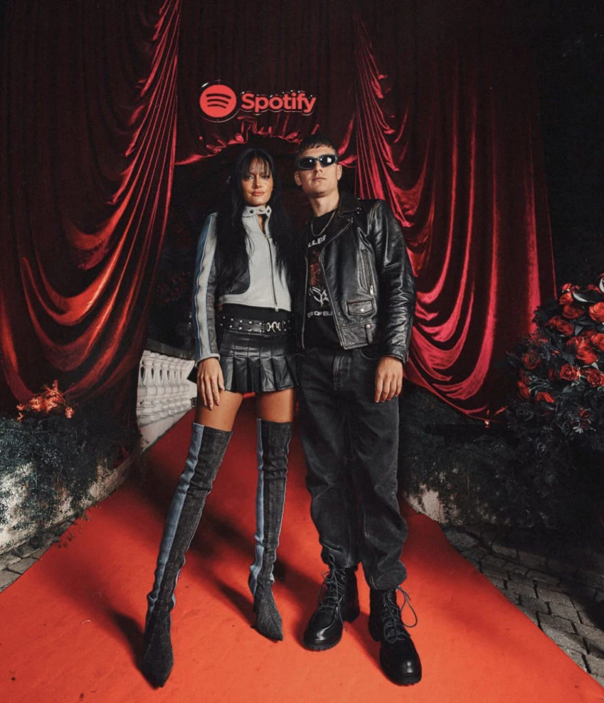 Oriana Sabatini estuvo con Paulo Dybala en la boda de Måneskin