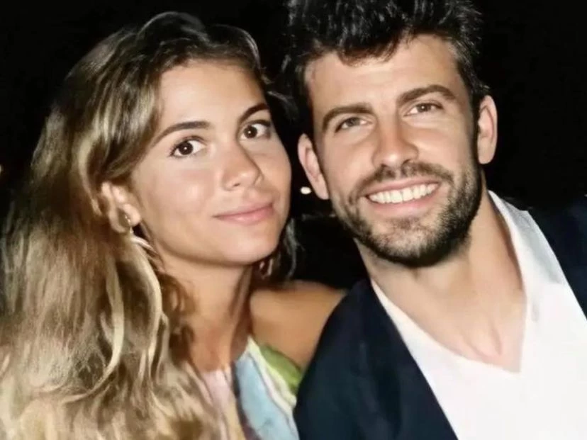 Gerard Piqué compartió la primera foto romántica con Clara Chía