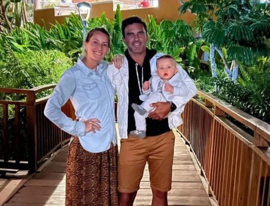 Las fotos de las vacaciones de Luca Cubero junto a Mica Viciconte y Fabián Cubero