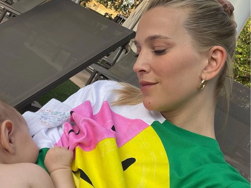 Luisana Lopilato y su hija Cielo