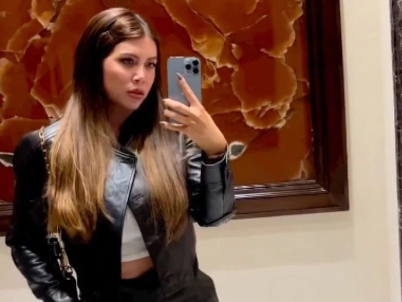 El look canchero de Wanda Nara para una salida nocturna