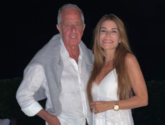 Zulemita Menem y Rodolfo D´Onofrio, su pareja, despidieron el año juntos