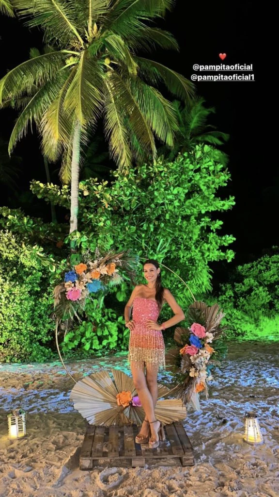 El look de Pampita en su cumpleaños