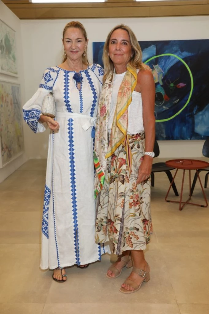 Paola Marzotto y Verónica Zoani en la novena edición de la feria internacional Este Arte