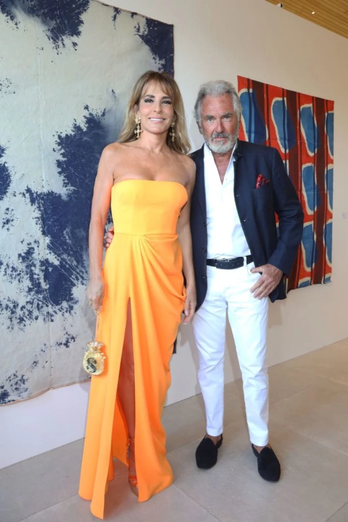 Patricia Della Giovampaola y Jean-Paul Enthoven en la novena edición de la feria internacional Este Arte