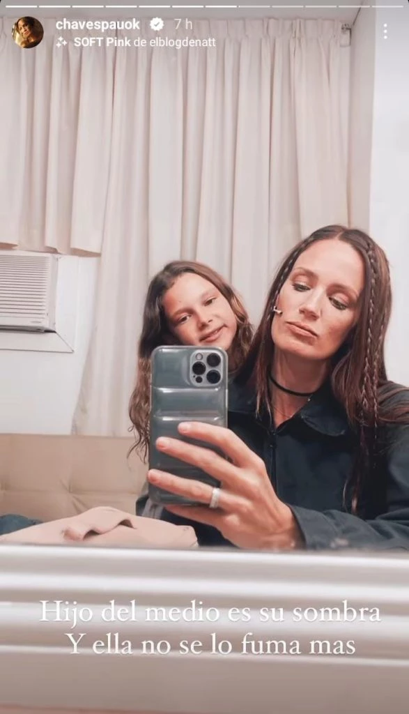 Paula Chaves eligió el accesorio que es tendencia