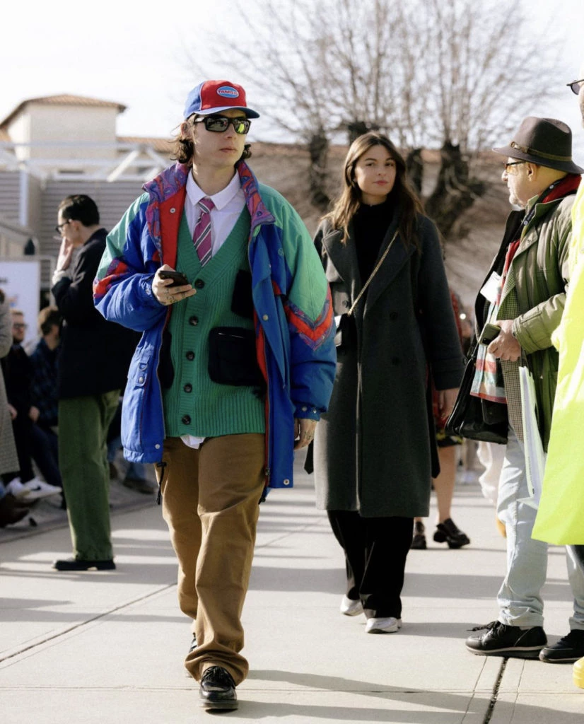 Los mejores looks de street style de Pitti Uomo. Foto: @pittiuomo_offficial.