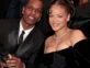 Rihanna y ASAP Rocky en los Golden Globes 2023 Foto: Instagram.