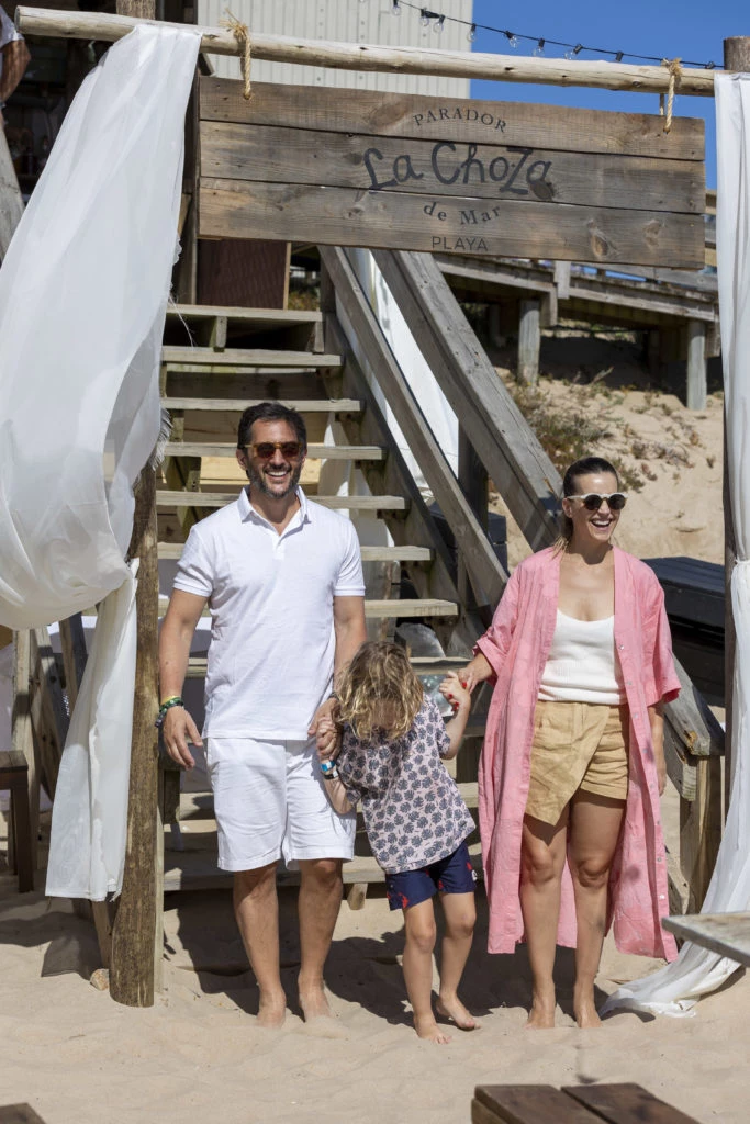 Sabrina Garciarena en la playa