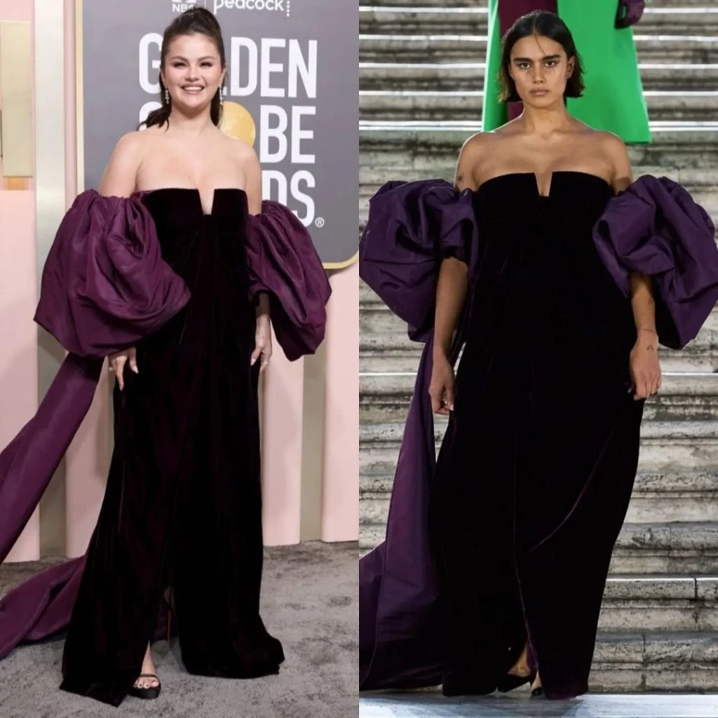 Selena Gomez en los Globos de Oro 2023