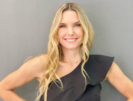 Sofía Zámolo se animó a un total look en el color que será tendencia este 2023