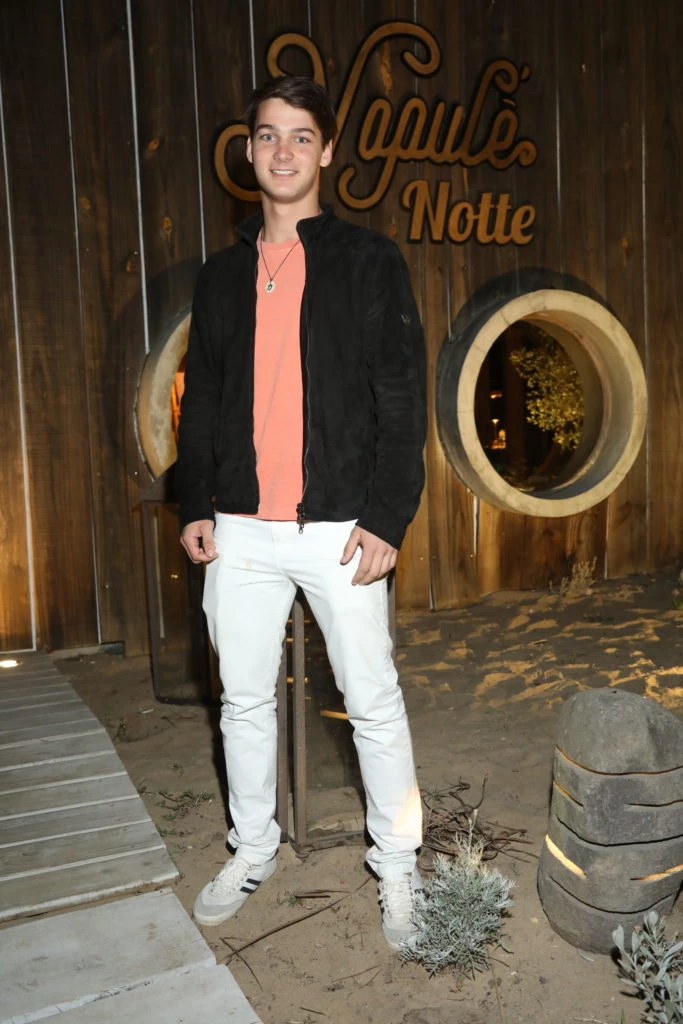 Tiziano Gravier en la apertura de Napulé Notte