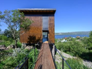 Una casa de fin de semana bioclimática y sustentable en Córdoba