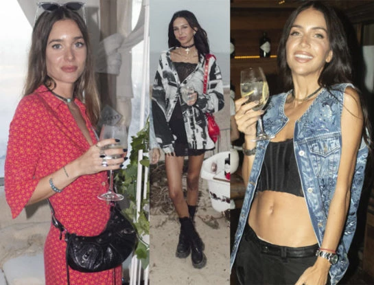 Vidriera: desde Zaira Nara hasta Juana Tinelli, los looks más fashionistas del atardecer de Punta del Este