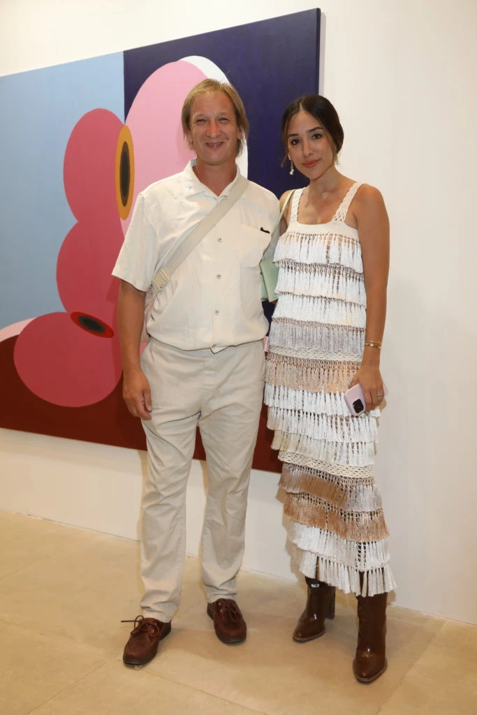 Vicente Grondona y Flor Sosa en la novena edición de la feria internacional Este Arte