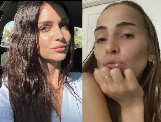Coincidencia fashion: Ámbar de Benedictis y Zaira Nara llevan el tejido que es tendencia
