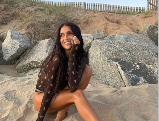 Zaira Nara lució en Punta del Este la prenda más fashion de la temporada