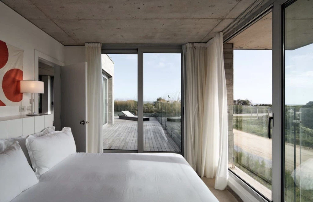 Zaira Nara eligió una cálida casa para hospedarse en Punta del Este