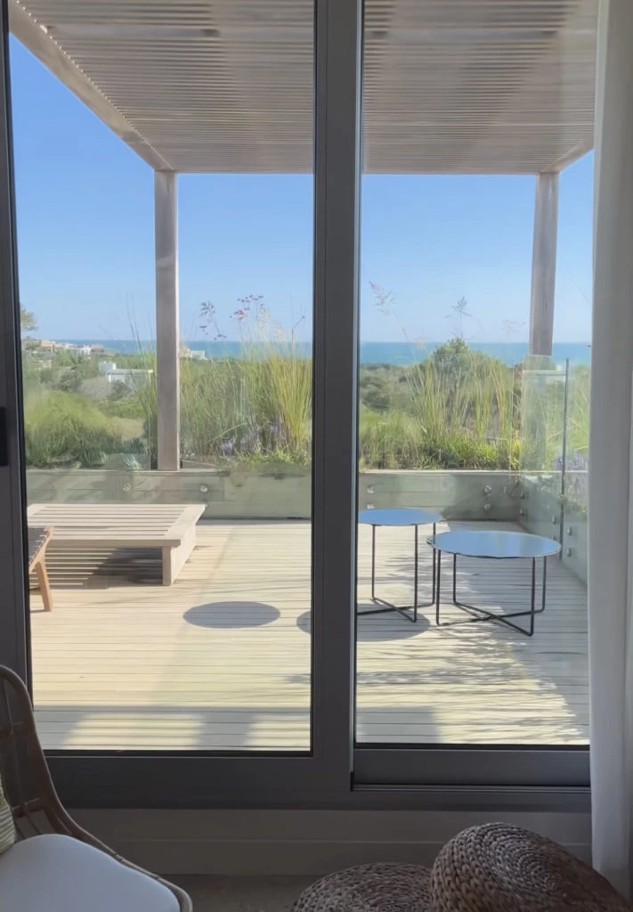 Zaira Nara eligió una cálida casa para hospedarse en Punta del Este