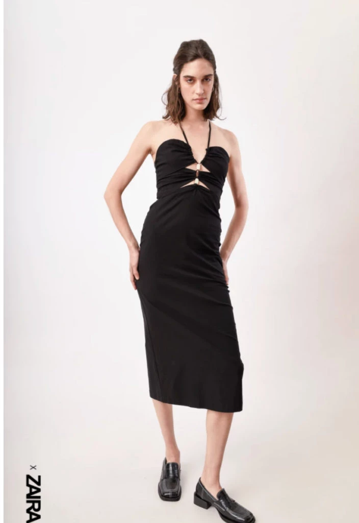 Zaira Nara usó el vestido perfecto para el verano (el de ella es color lila). Foto: web.