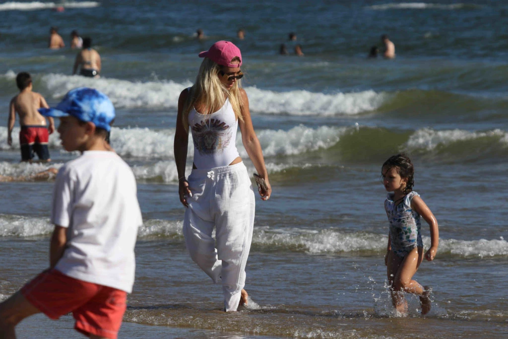 Cami Homs en Punta del Este. Foto Ramiro Souto