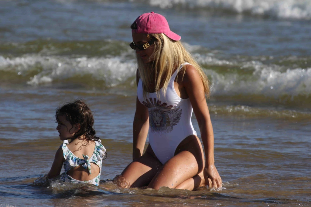 Cami Homs en Punta del Este. Foto Ramiro Souto