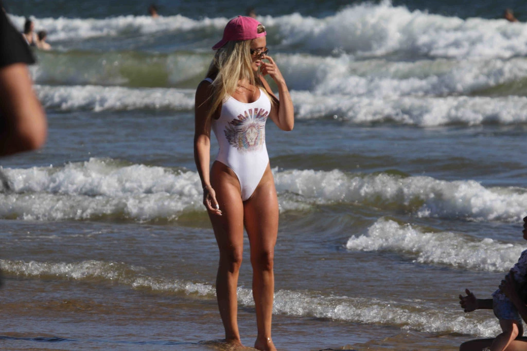 Cami Homs en Punta del Este. Foto Ramiro Souto