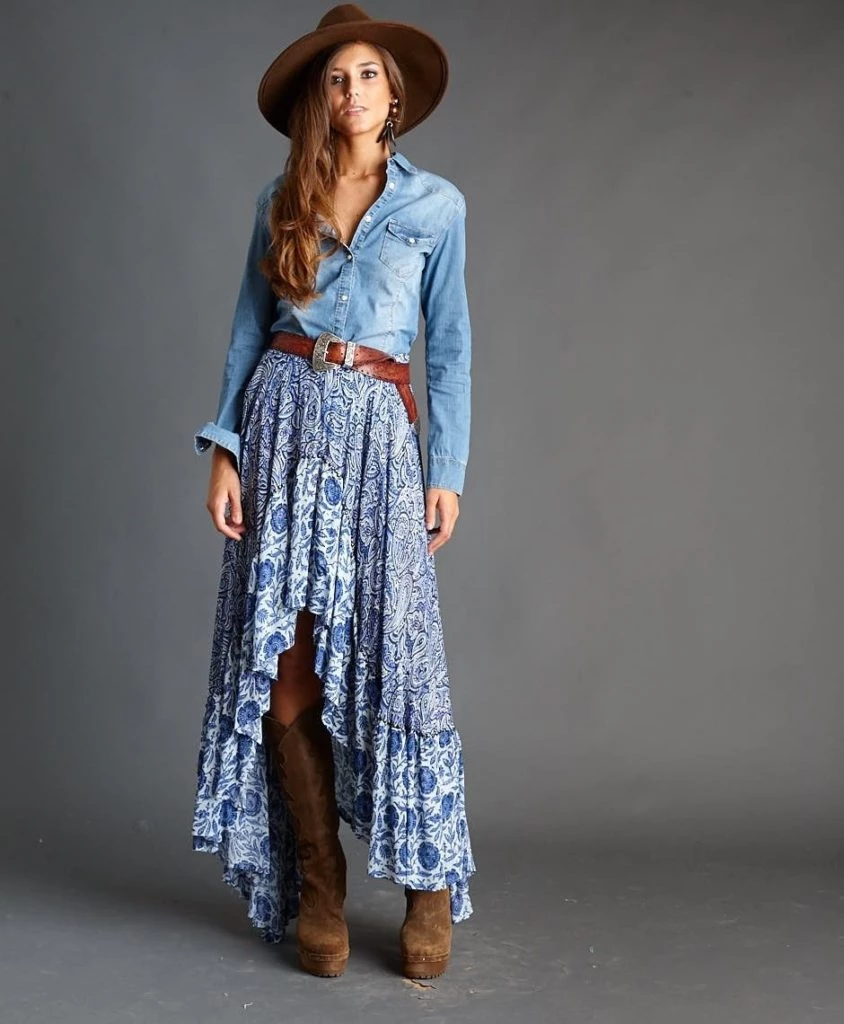 'Denim cowboy' el arte de combinar las prendas de jean